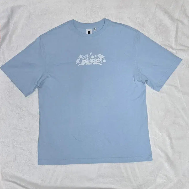 [BUNJANG] Jimin Muse Short Sleeve T-Shirt (Size M, Light Blue) / M사이즈) 지민 뮤즈 반팔 티셔츠 LB_M 새상품 라이트 블루