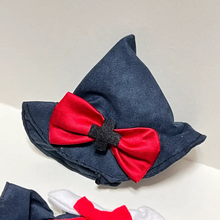 [BUNJANG] 10cm Doll Witch Hat and Dress Set - Kiki Witch Delivery Service Inspired / 10cm 10깅 마녀배달부 키키 원피스 마녀 모자 세트 인형옷 누이옷