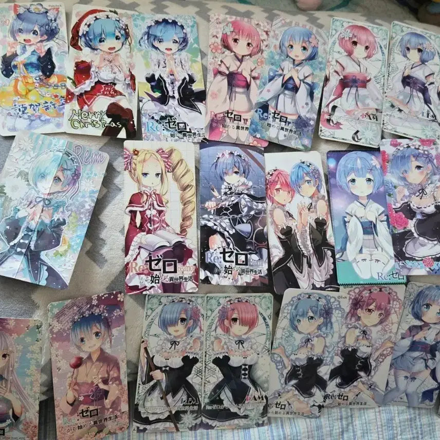 [BUNJANG] Re:Zero Bundle Set Photocards / 리제로 포토카드 일괄 판매