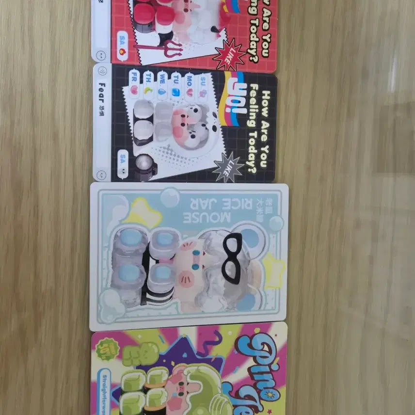 [BUNJANG] Pop Mart Pino Jelly Bundle Set / 팝마트 피노젤리 4개 일괄