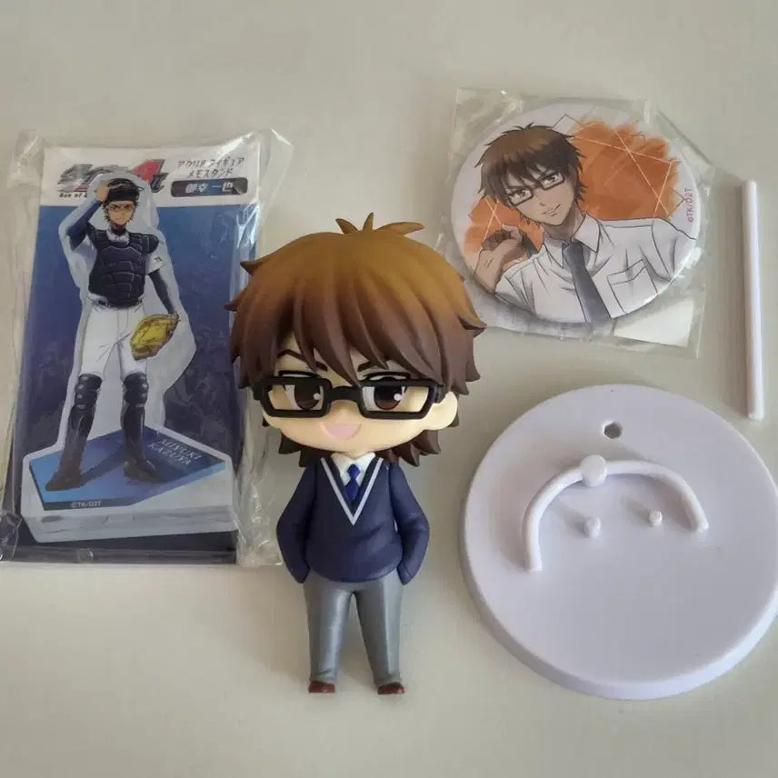 [BUNJANG] Diamond Ace Daiya Miyuki Kazuya Acrylic Figure Can Badge Set / 다이아몬드 에이스 다이에이 미유키 카즈야 피규어 아크릴 캔뱃지
