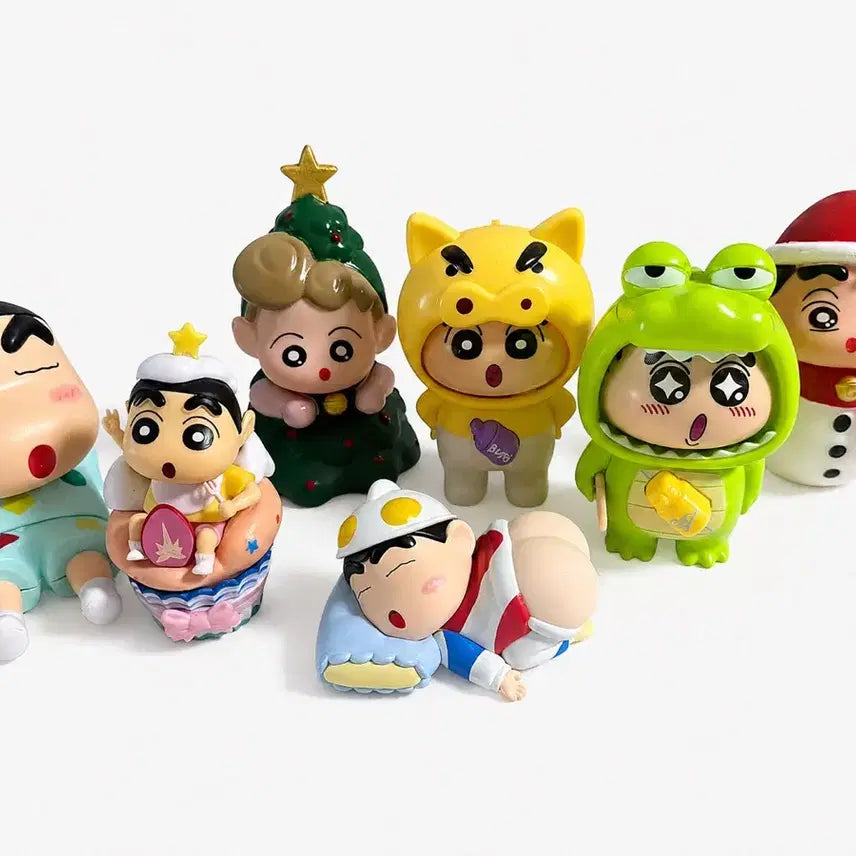 [BUNJANG] Crayon Shin-chan Figure Set / 짱구 피규어 세트