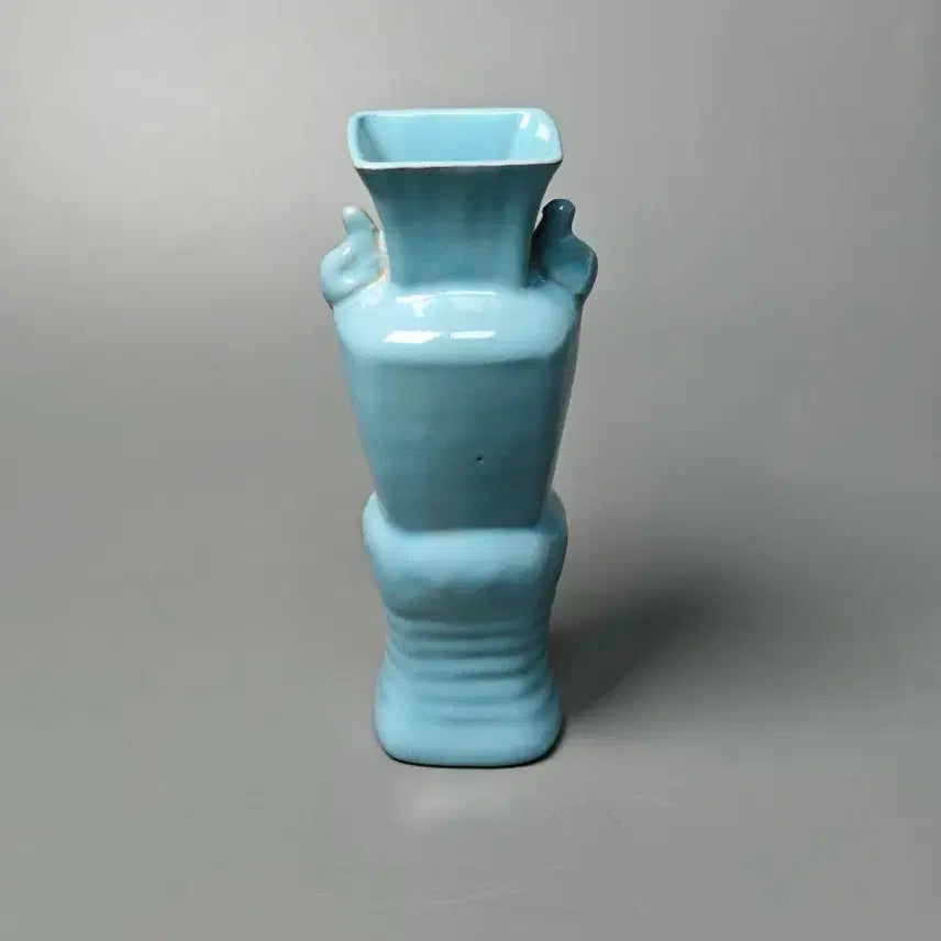 [BUNJANG] Celadon Porcelain Twin Ear Vase / 송 여요 청자 쌍이각병