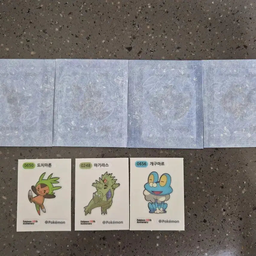 [BUNJANG] Pokemon Bread Stickers Bundle / 포켓몬 띠부 일괄 판매 합니다.