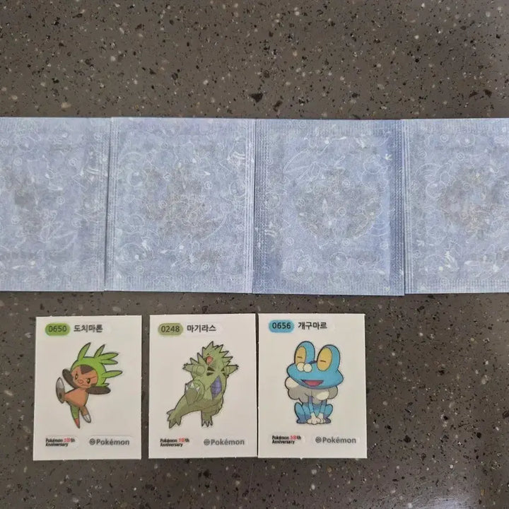 [BUNJANG] Pokemon Bread Stickers Bundle / 포켓몬 띠부 일괄 판매 합니다.