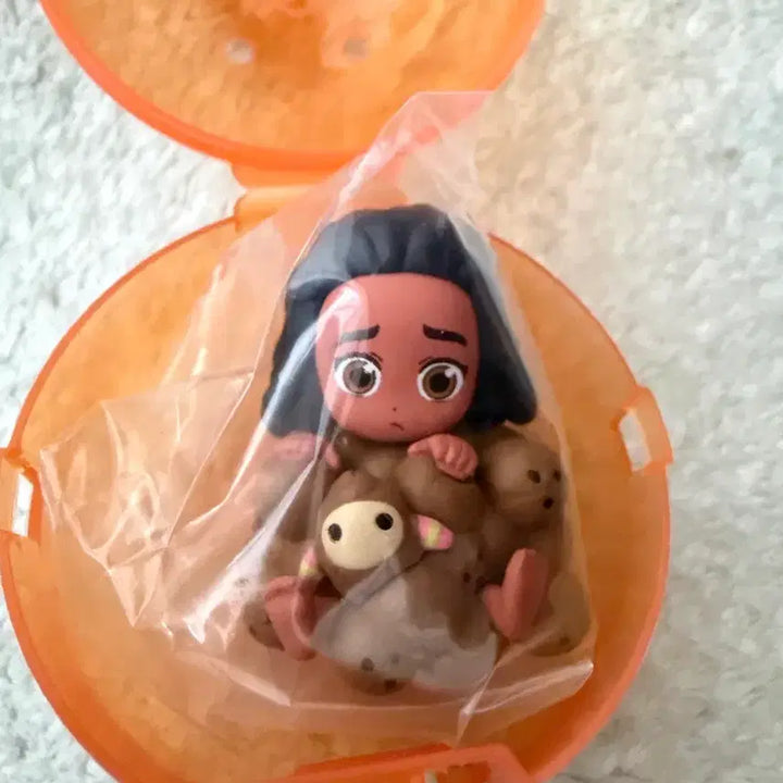 [BUNJANG] Disney Princess Mamireru Pig Mascot Figure (Moana) / 가챠 디즈니 프린세스 마미레루 피그 마스코트 피규어 (모아나)
