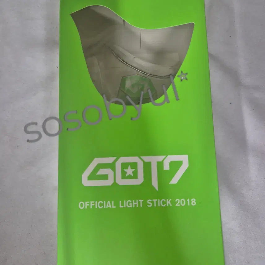 [BUNJANG] GOT7 Official Light Stick 2018 / (미개봉)GOT7  Official Light Stick 응원봉 2018