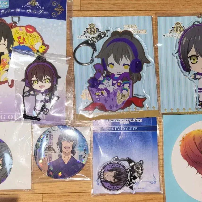 [BUNJANG] King of Prism Koji Bundle Set Acrylic Keyring / 킹 오브 프리즘 코우지 일괄 판매