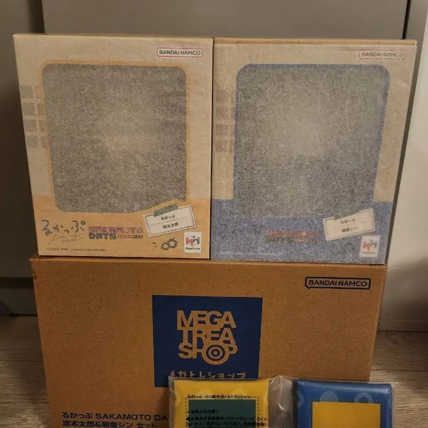 [BUNJANG] SakamoDays Look Up Figure Set with Sakamoto &amp; Shin Special Cushion / 사카모토데이즈 룩업 판매합니다 사카모토,신 특전방석포함