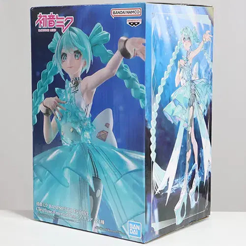 [BUNJANG] Banpresto EVOLVE Clearluxe Hatsune Miku Emerald Gem Figure (Unsealed) / 반프레스토 EVOLVE Clearluxe 하츠네 미쿠 에메랄드젬 피규어