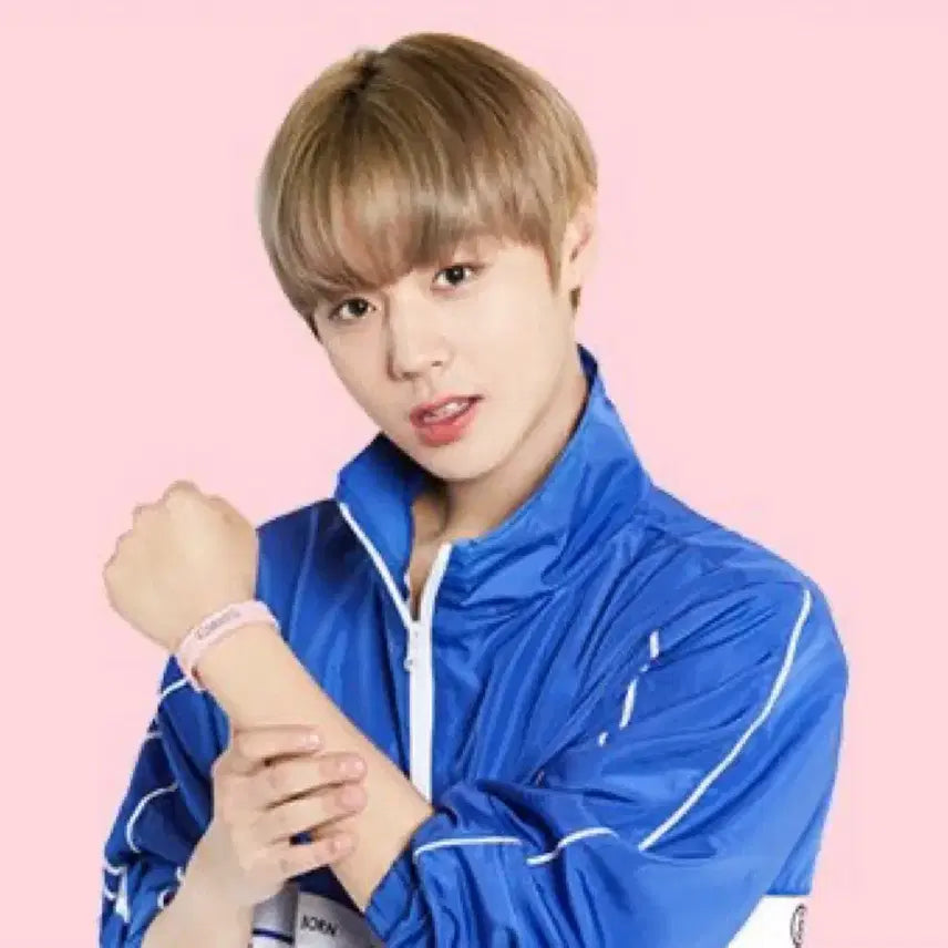 [BUNJANG] BORN CHAMPS Park Jihoon Windbreaker (Size S, Blue) / 본챔스 박지훈 바람막이 (택o)