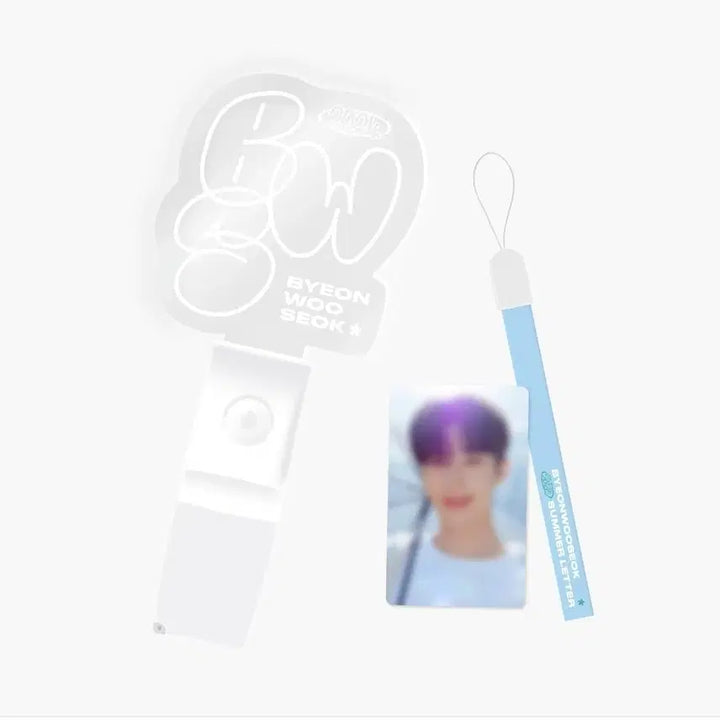 [BUNJANG] Byun Woo Seok Official Lightstick Photocard Bundle Set (Sealed) / (미개봉) 변우석 공식 응원봉 포카포함 선재 21세기 대군부인