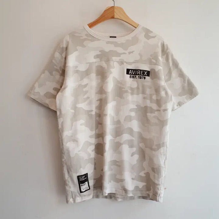 [BUNJANG] AVIREX Camouflage Pattern T-Shirt / AVIREX 아비렉스 카모플라쥬 패턴 티셔츠