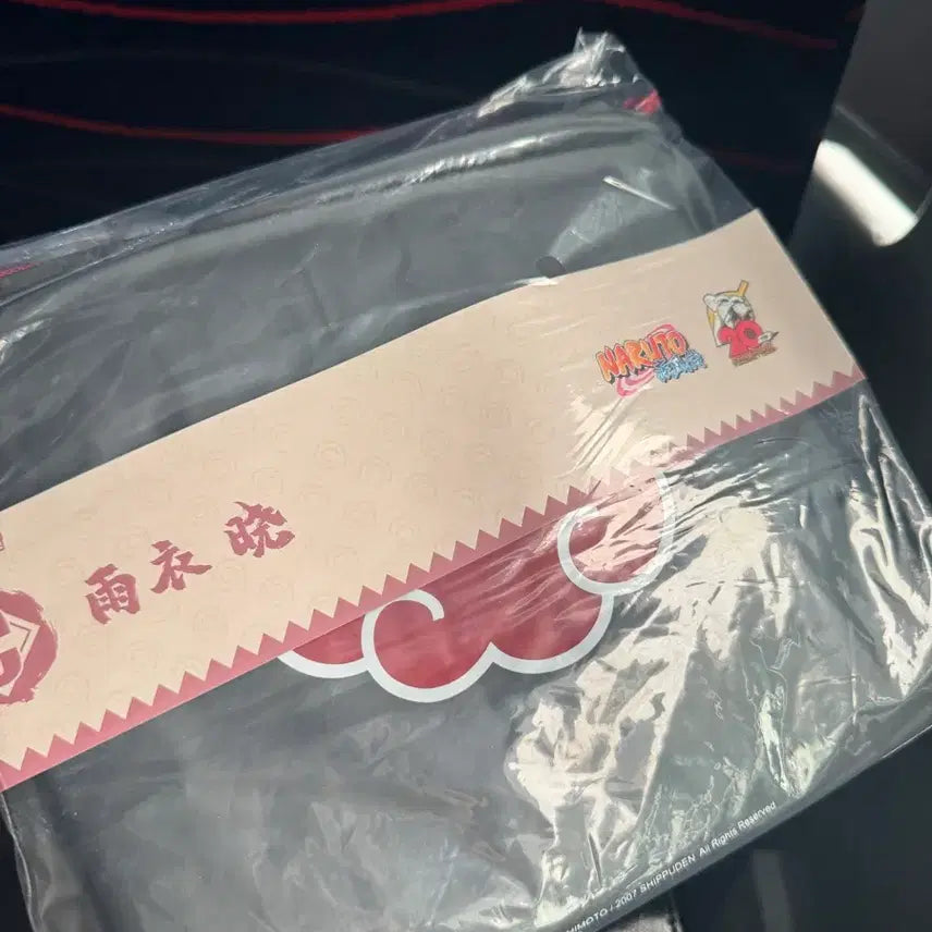[BUNJANG] Naruto 20th Anniversary Chinese Lottery Raincoat / 나루토 20주년 중국쿠지 우비