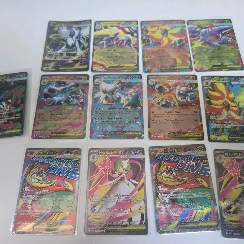 [BUNJANG] Pokemon Mega Evolution EX Cards Bundle Set / 포켓몬스터 메가진화ex카드,ma 일괄
