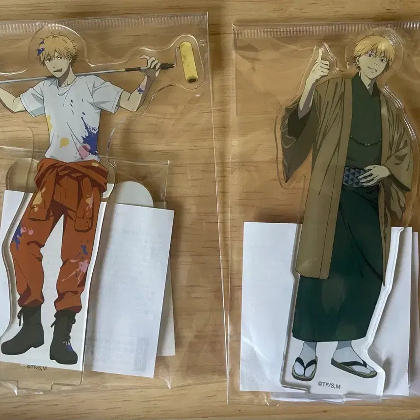 [BUNJANG] Chainsaw Man Denji Animate Yukata Acrylic Stand Bundle Set / 체인소맨 덴지 애니메이트 와복 유카타 전통복 페인트 아크릴스탠드 일괄