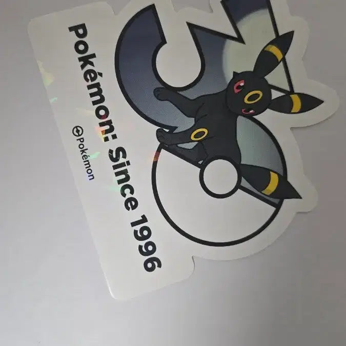 [BUNJANG] Pokemon 30th Anniversary Umbreon Stickers / 포켓몬 30주년 기념 블래키 이브이즈 스티커