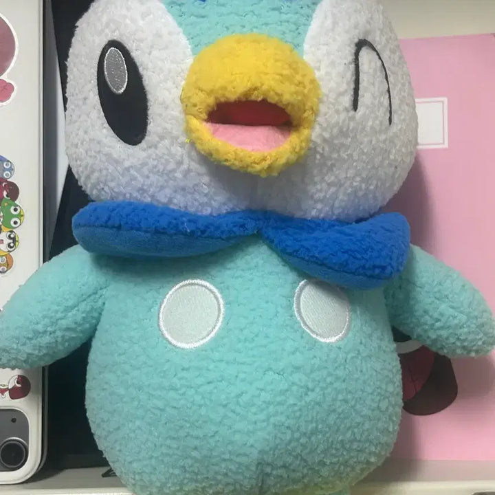 [BUNJANG] Pokemon Piplup Monggeuli Plush Doll / 포켓몬스터 팽도리 몽글이 인형 양도
