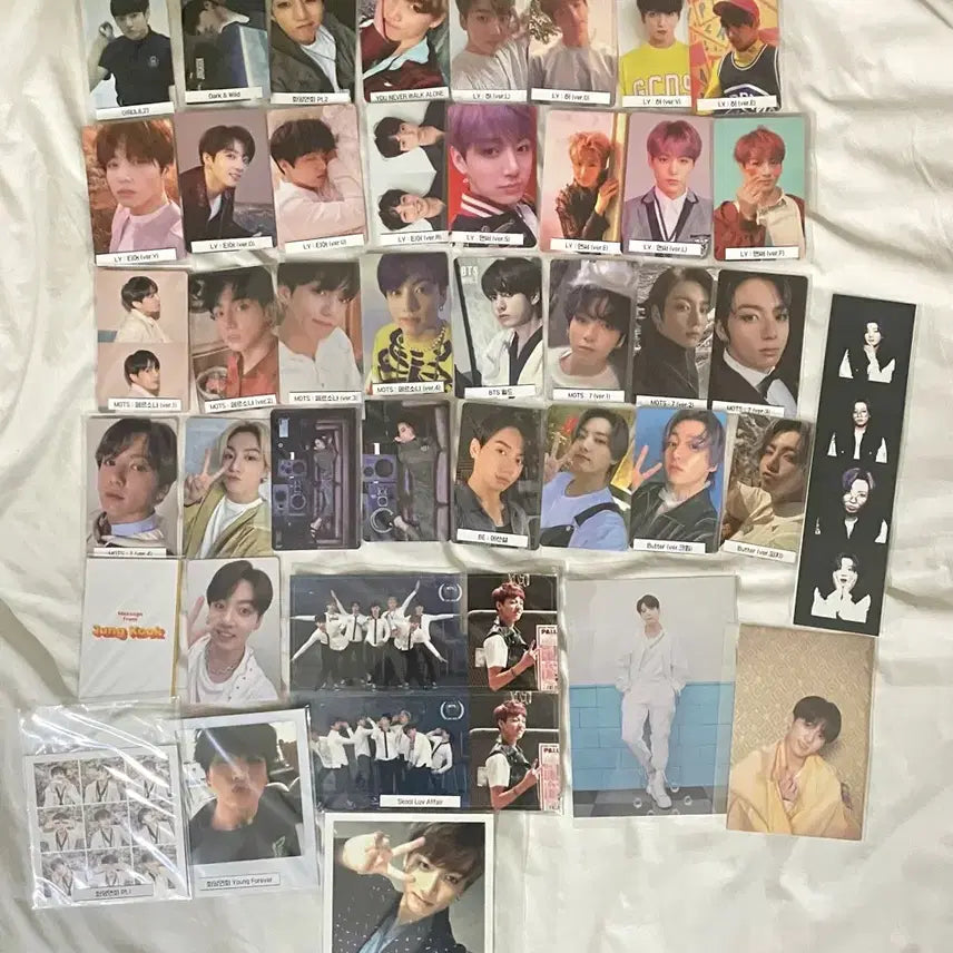 [BUNJANG] BTS Jungkook Photocard Bundle Set / 정국 포카 일괄 방탄 앨범 포토 카드 bts jungkook 특전 공식
