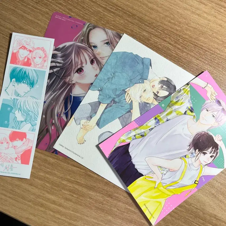 [BUNJANG] K-Pop Photocard Bundle Set / 순정만화 특전 엽서 네컷 리블루 아름다운초저녁달 뒤늦게청춘 운사만