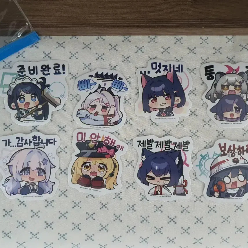[BUNJANG] Blue Archive Sticker Collection / 블루아카이브 스티커 모음