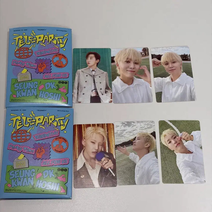 [BUNJANG] BSS (Boshi Seoksoon) Telepathy Weverse Version Hoshi Seungkwan Bundle Set / 부석순 텔레파티 위버스반 호시 승관 일괄