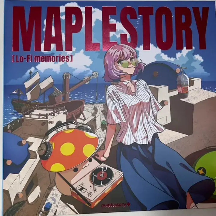[BUNJANG] Jeju MapleStory LP Cafe Record Listhabour Cony City / 제주 메이플스토리 LP 카페 레코드 리스항구 커닝시티