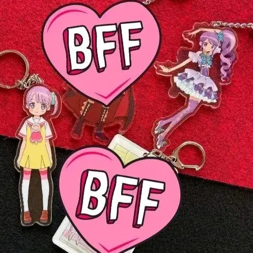 [BUNJANG] JUNON &amp; NON Acrylic Keychain Bundle Set / 5/15일까지판매)분철 쥬논,논 아크릴 키링 일괄프리파라 트라이앵글공구