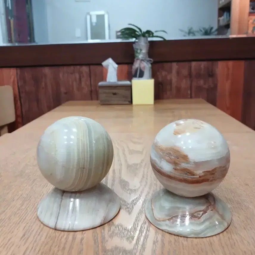 [BUNJANG] Jade Ornament with Stand / 옥장식품 옥돌(받침대포함)