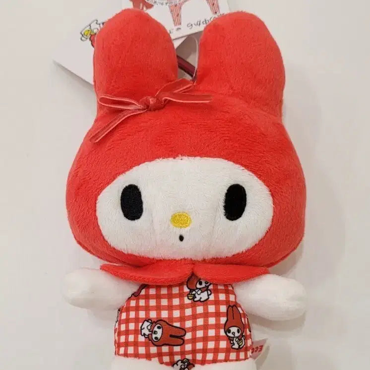 [BUNJANG] Sanrio Authentic My Melody Shopping Cart Plush Toy / 산리오 정품 마이멜로디 장바구니 인형