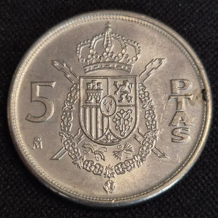 [BUNJANG] 1989 Spain 5 Peseta Coin / 1989년 스페인 5페세타 동전 [EP. 2874]