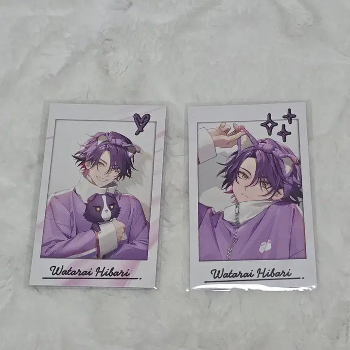 [BUNJANG] Nijisanji Hibari Pajama Cheki Bundle Set / 일괄 니지산지 히바리 파자마 체키