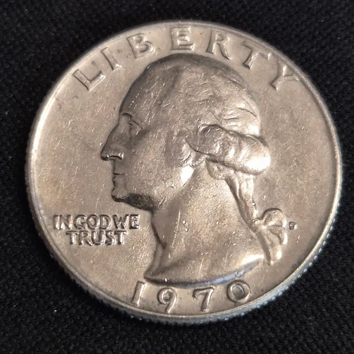 [BUNJANG] 1970 United States Quarter Dollar Coin / 1970년 미국 쿼터달러 동전 [EP. 2878]