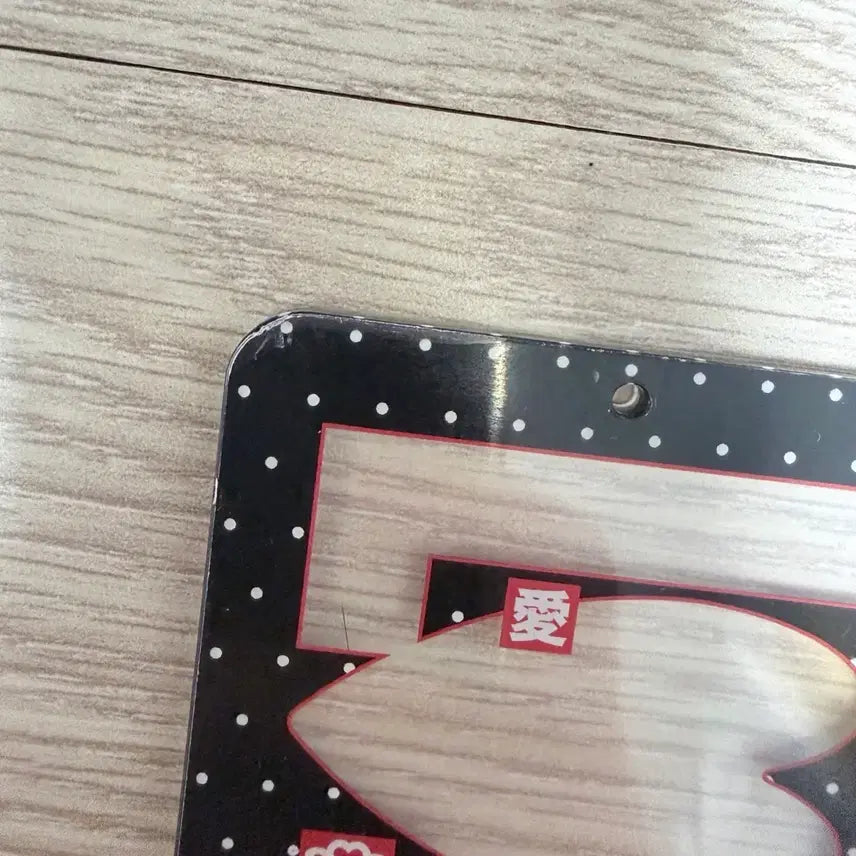 [BUNJANG] TWO Photocard Holder Black-Red / TWO님 러브 포카홀더 블랙레드