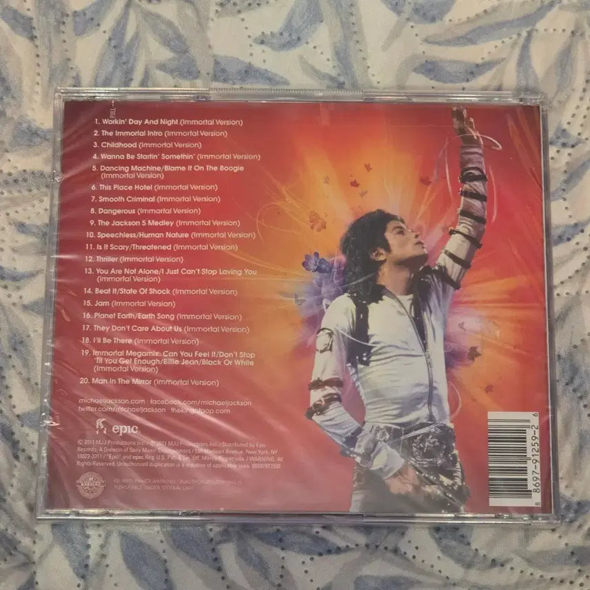 [BUNJANG] Michael Jackson Immortal Imported CD Sealed / 마이클잭슨 Michael Jackson Immortal 수입 CD 미개봉