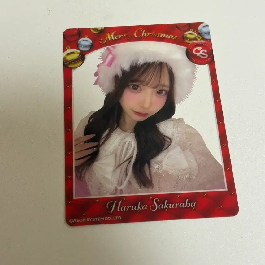 [BUNJANG] CutieStreet Sakura Haruka Clear Trading Card / 큐티스트리트 큐티스트릿 큐스토 사쿠라바 하루카 클리어 토레카