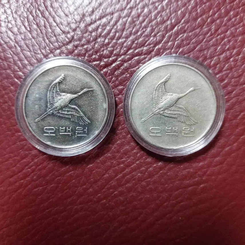 [BUNJANG] 1987 500 Won Coin / 1987년 500원 동전 주화 2개