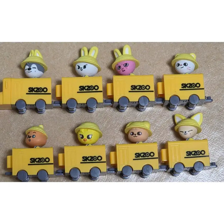 [BUNJANG] Stray Kids SKZOO Train Set Gacha / 스키주 SKZOO 기차 세트 반다이 가챠