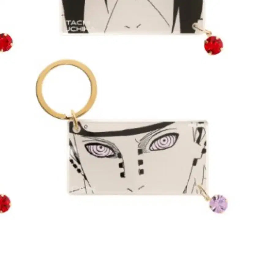 [BUNJANG] Naruto The Eyes Pain Acrylic Keychain / 나루토 the eyes 아이키링 페인