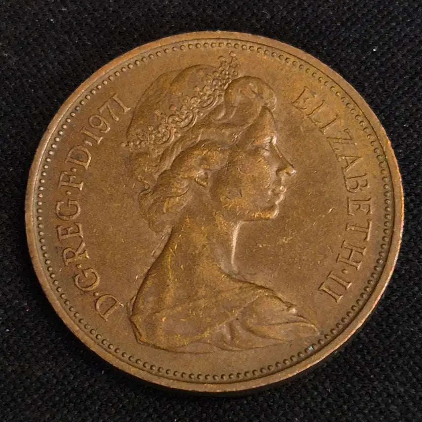 [BUNJANG] 1971 United Kingdom 2 Pence Coin / 1971년 영국 2펜스 동전 [EP. 2883]