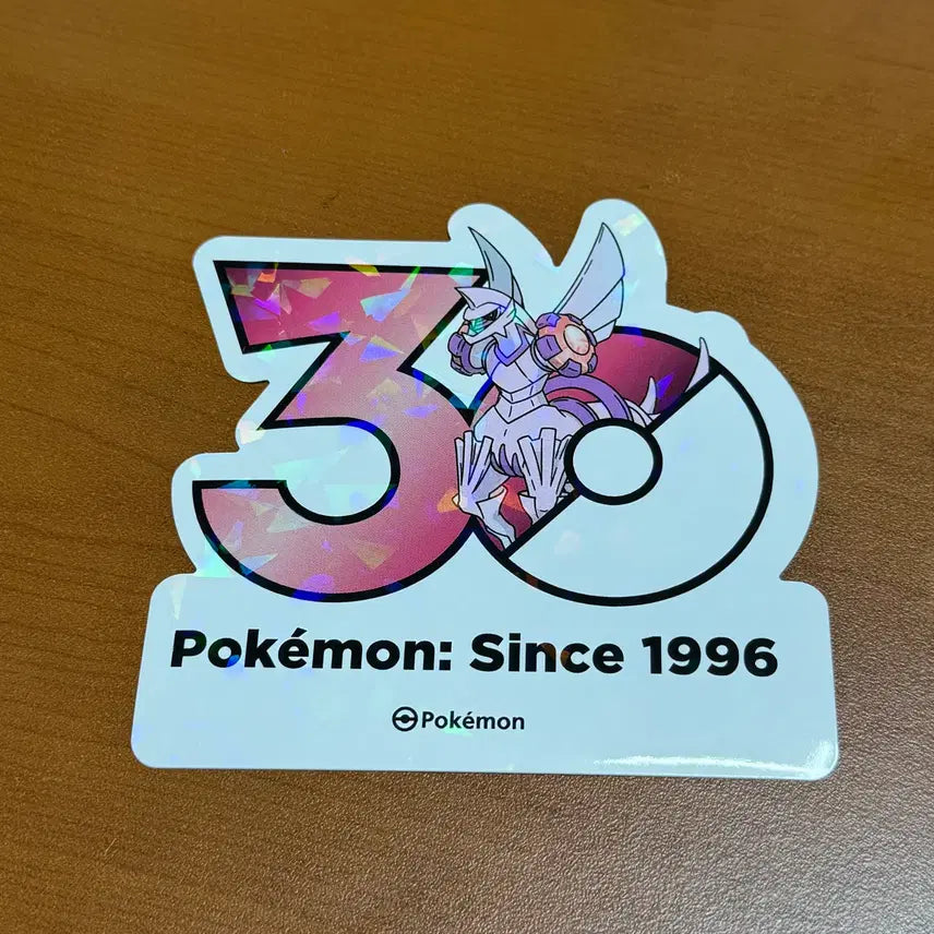 [BUNJANG] Pokemon 30th Anniversary Sticker Origin Forme Palkia / 포켓몬 30주년 스티커 펄기아