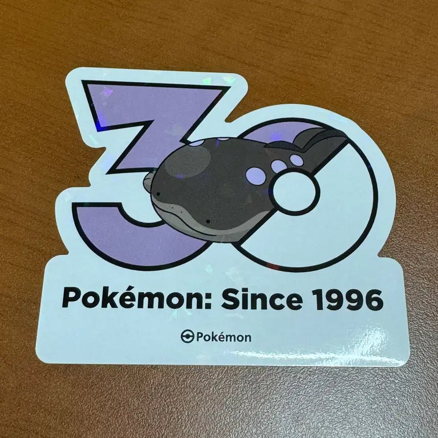 [BUNJANG] Pokemon 30th Anniversary T.O.A Sticker / 포켓몬 30주년 스티커 토오