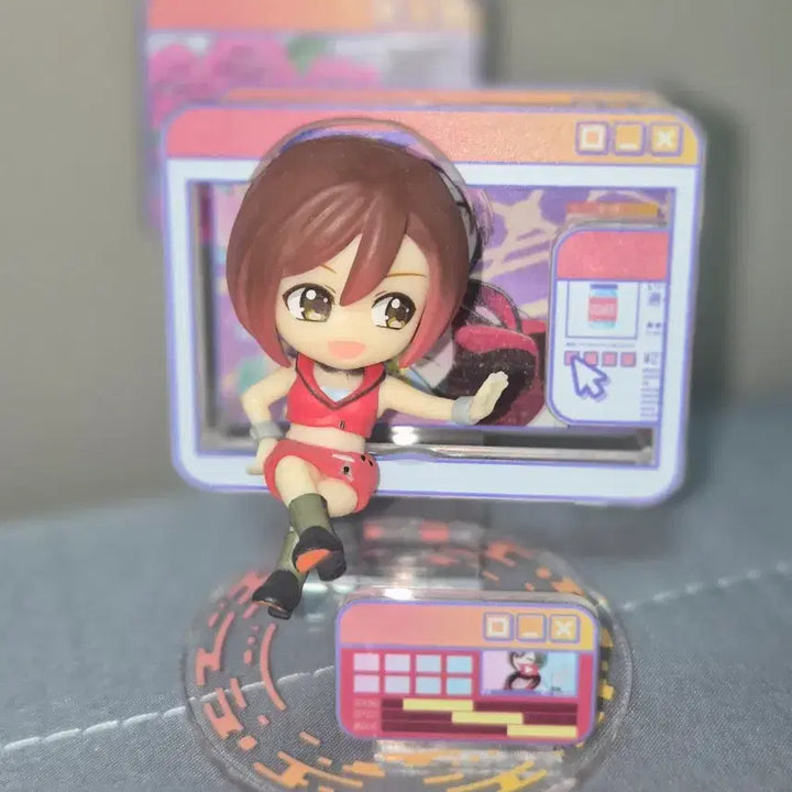 [BUNJANG] Vocaloid MEIKO Monitor Figure / 보컬로이드 메이코 모니터 피규어 판매합니다!!
