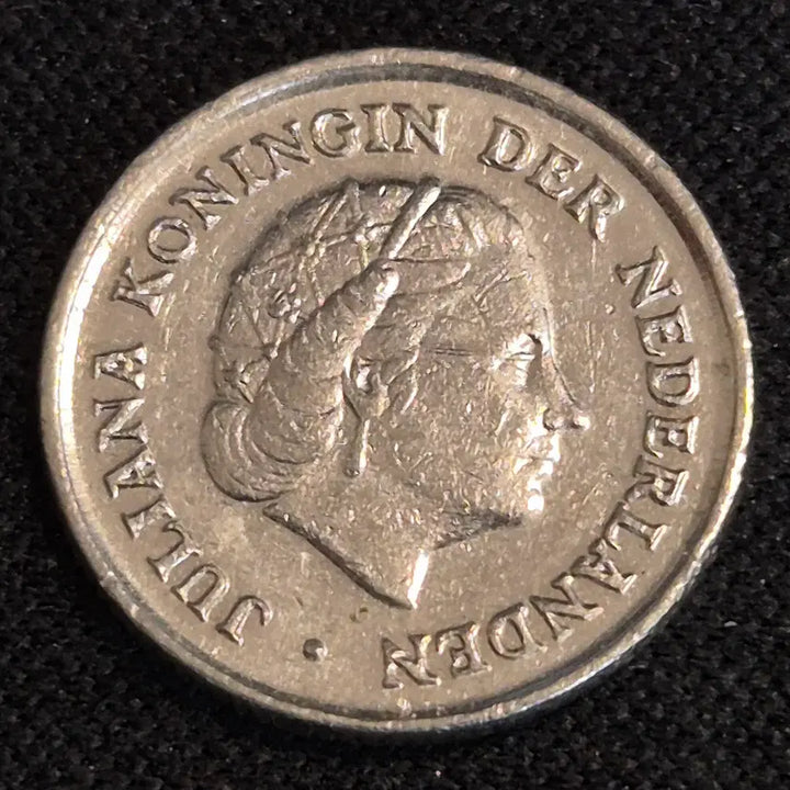 [BUNJANG] 1973 Netherlands 10 Cents Coin / 1973년 네덜란드 10센트 동전 [EP. 2888]