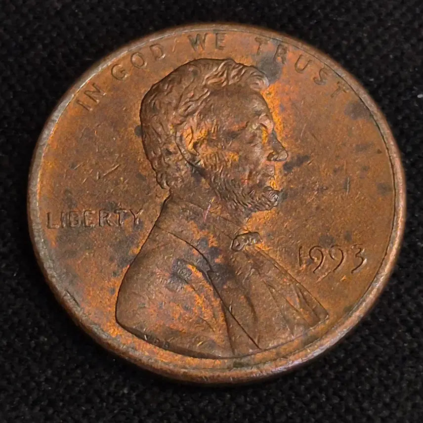 [BUNJANG] 1993 United States 1 Cent Coin / 1993년 미국 1센트 동전 [EP. 2890]