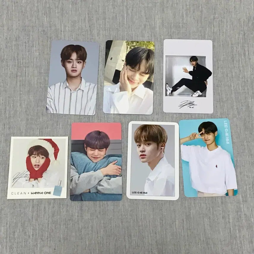 [BUNJANG] Wanna One Lee Daehwi Photocard Sticker Bundle Set / 워너원 이대휘 포카 스티커 일괄