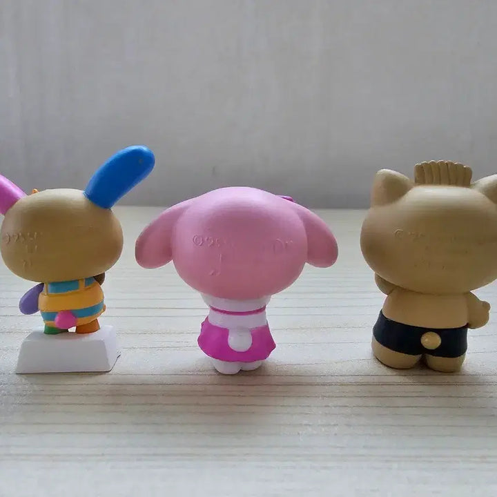 [BUNJANG] Sanrio Together Vacance Tanning Gacha Figure Bundle (Usahana, My Melody, Daniel) / 산리오 모두함께 바캉스 태닝 가챠 피규어 일괄 우사하나 마이멜로디 다니엘