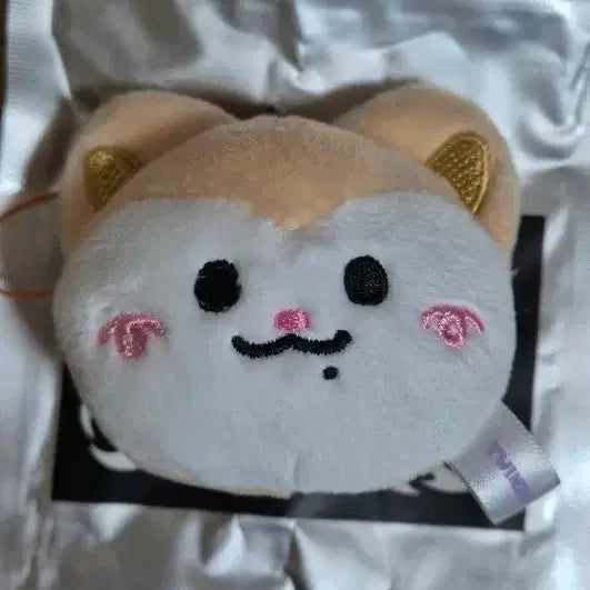 [BUNJANG] ITZY Chaeryeong Twinkling Gaze Face Keychain / 트윈지 려우 얼굴 키링 있지 채령 인형