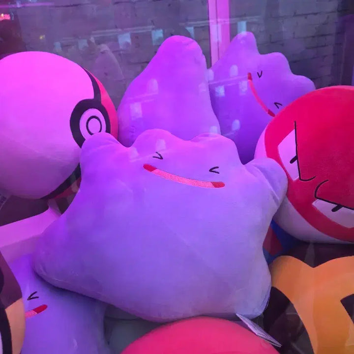 [BUNJANG] Pokemon 30th Anniversary Seongsu Meta-mon Winking Large Plush Doll / 포켓몬 30주년 성수] 보송보송 메타몽 찡긋 대형 봉제인형