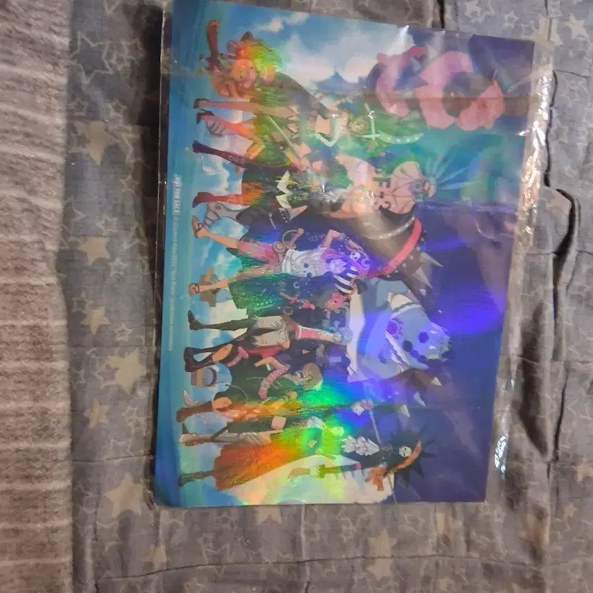 [BUNJANG] One Piece Film Red Hologram Poster / 원피스 필름 레드 홀로그램 포스터